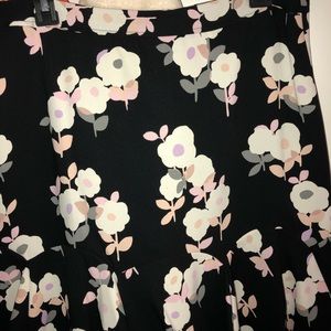 Kate spade floral skirt